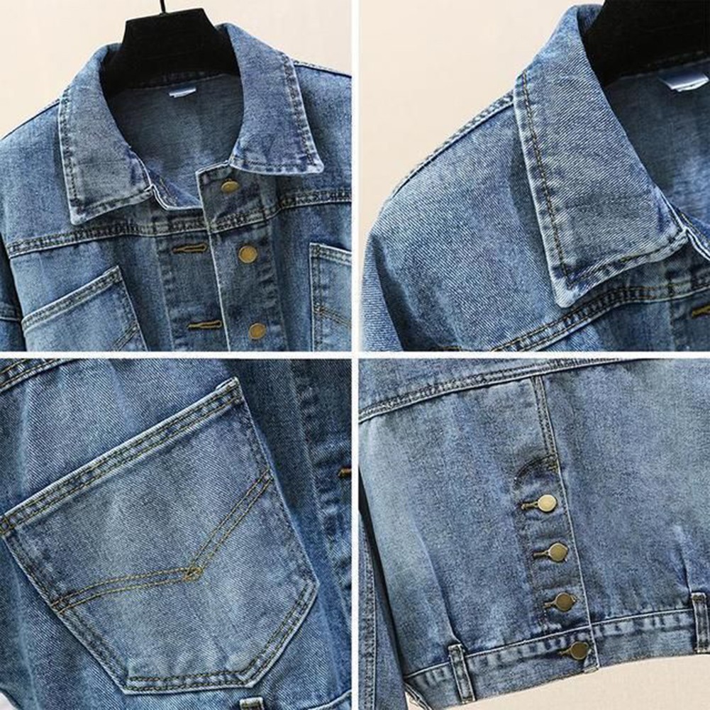 Womens Fashionable Cropped Jacket with Back Slit Perfect for Daily Outings - Picture 21 of 56