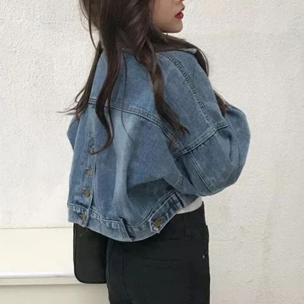 Womens Fashionable Cropped Jacket with Back Slit Perfect for Daily Outings - Picture 14 of 56