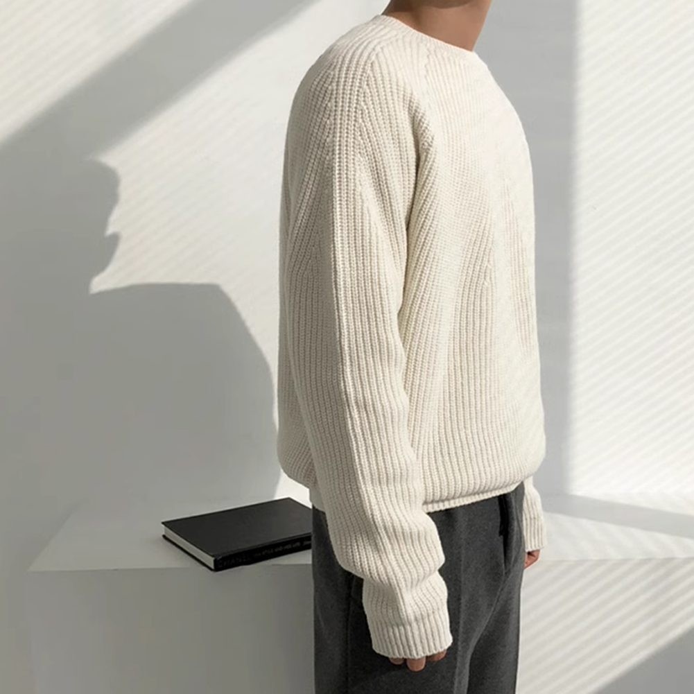 Lifestyle Ready Men's Jacquard Knit Top Perfect for Fall and Spring Wear - Picture 15 of 67