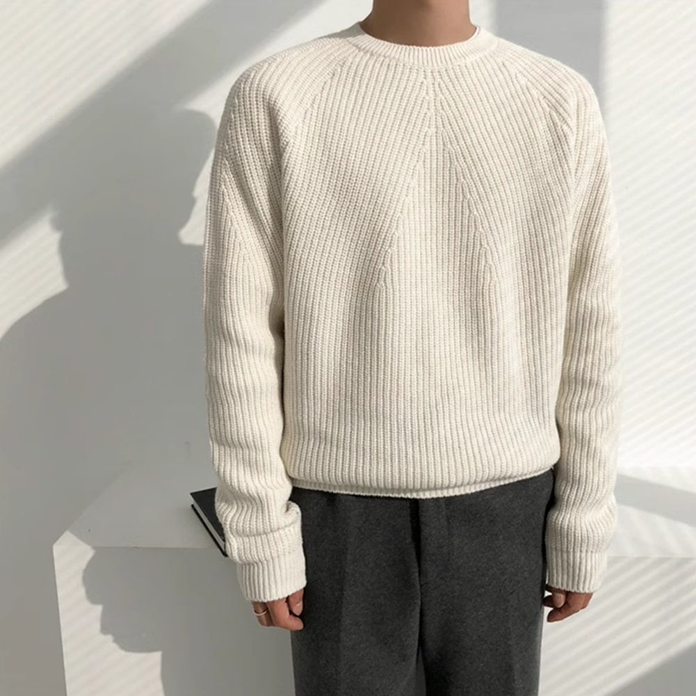 Lifestyle Ready Men's Jacquard Knit Top Perfect for Fall and Spring Wear - Picture 18 of 67
