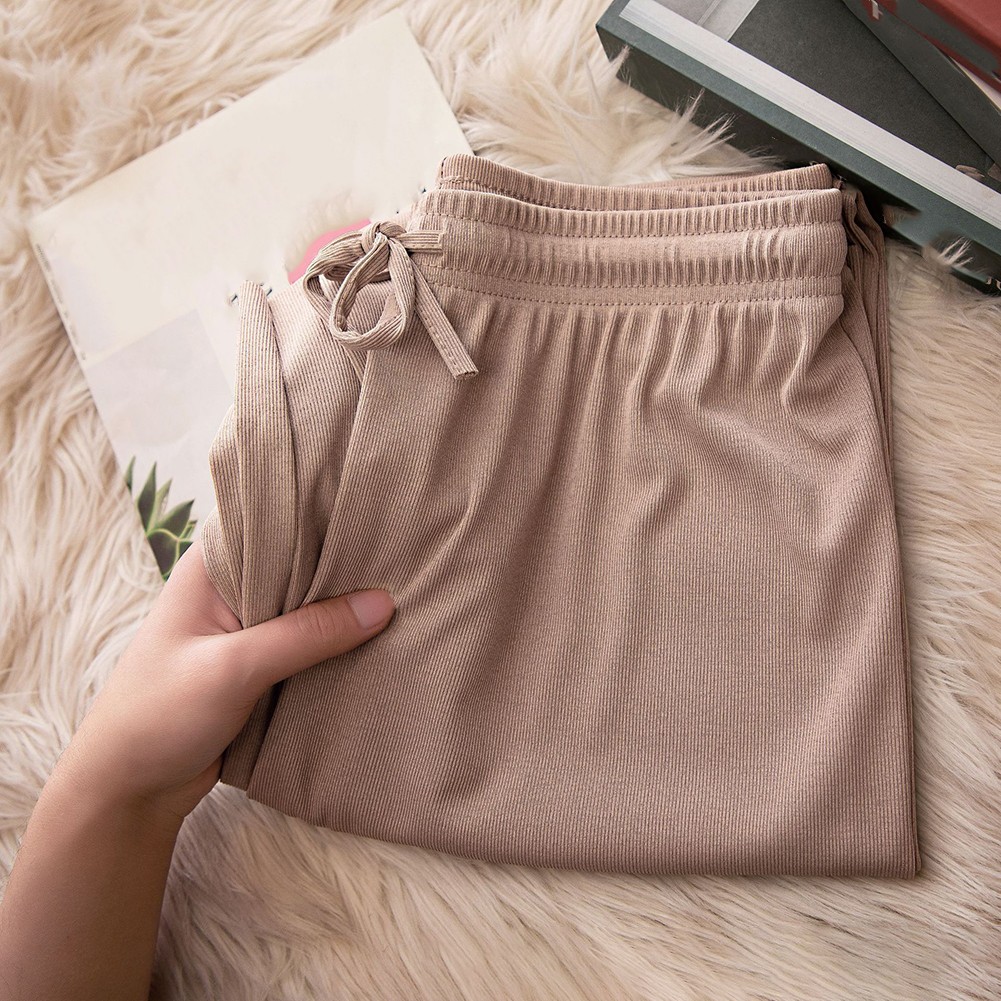 Pantalon ample taille haute officiel Breezy parfaitement adapté pour garde-robe printemp