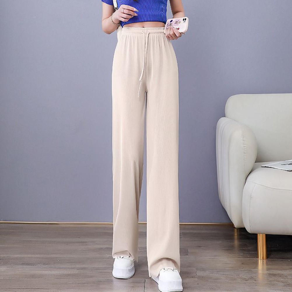 Pantalon ample taille haute officiel Breezy parfaitement adapté pour garde-robe printemp