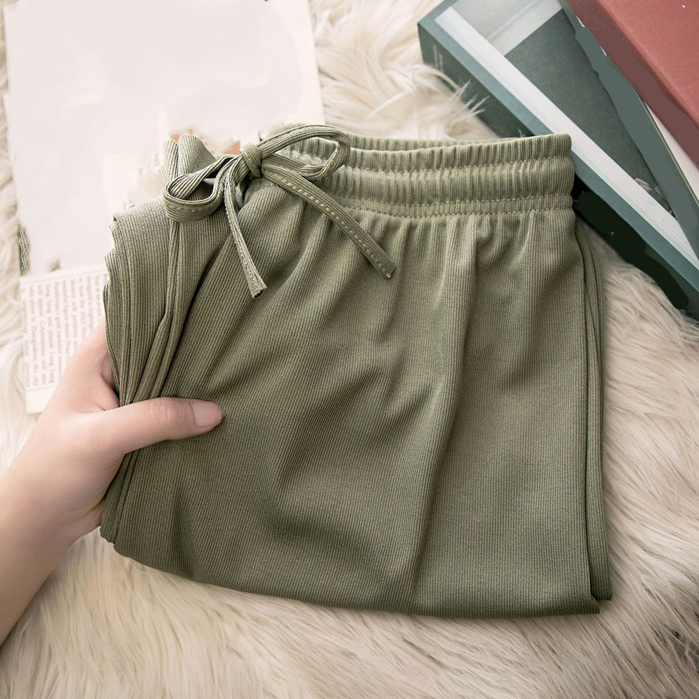 Pantalon ample taille haute Breezy vente en gros parfaitement adapté pour garde-robe printemp