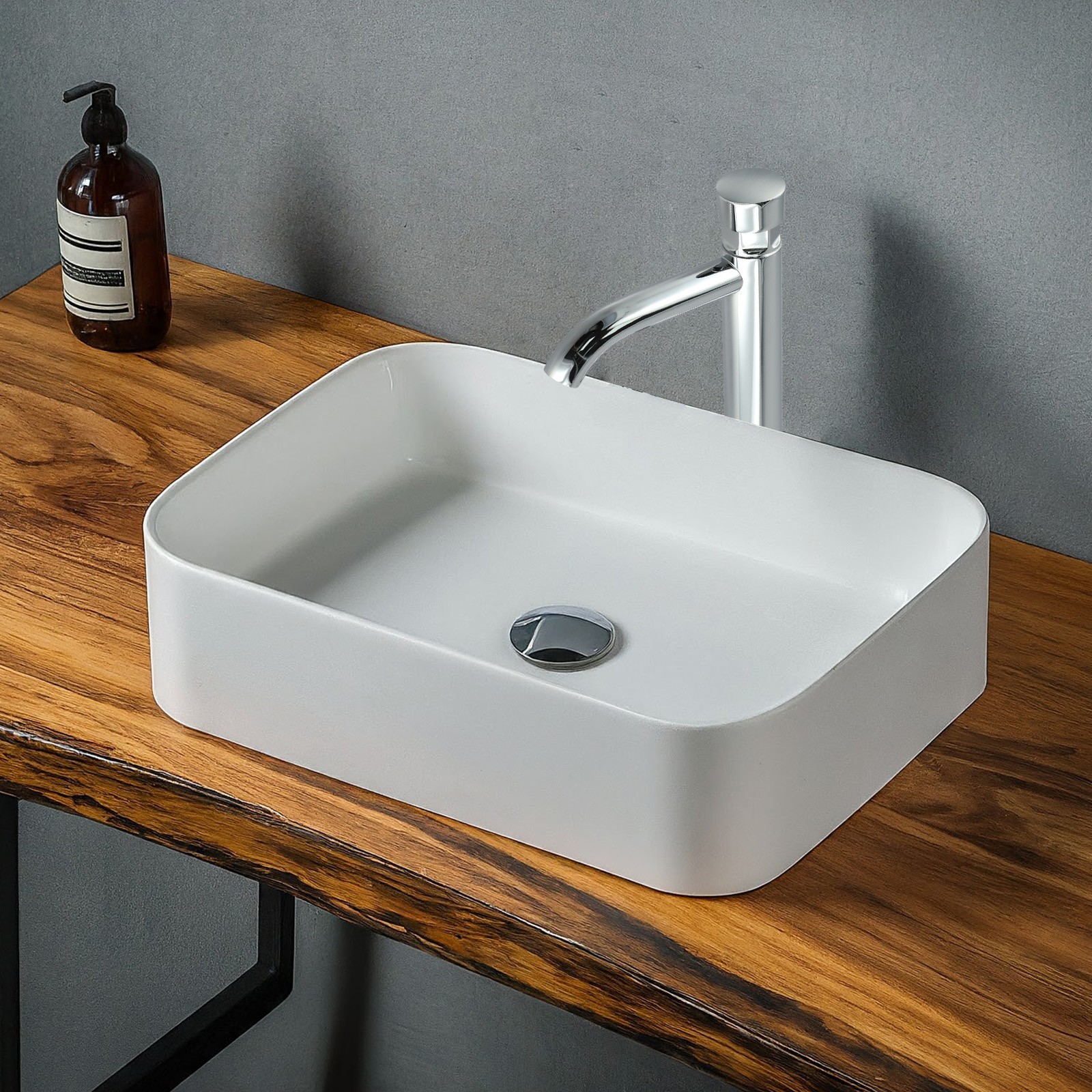 Grifo lavabo baño antioxidante grifo baño cromado procesamiento - Imagen 17 de 38