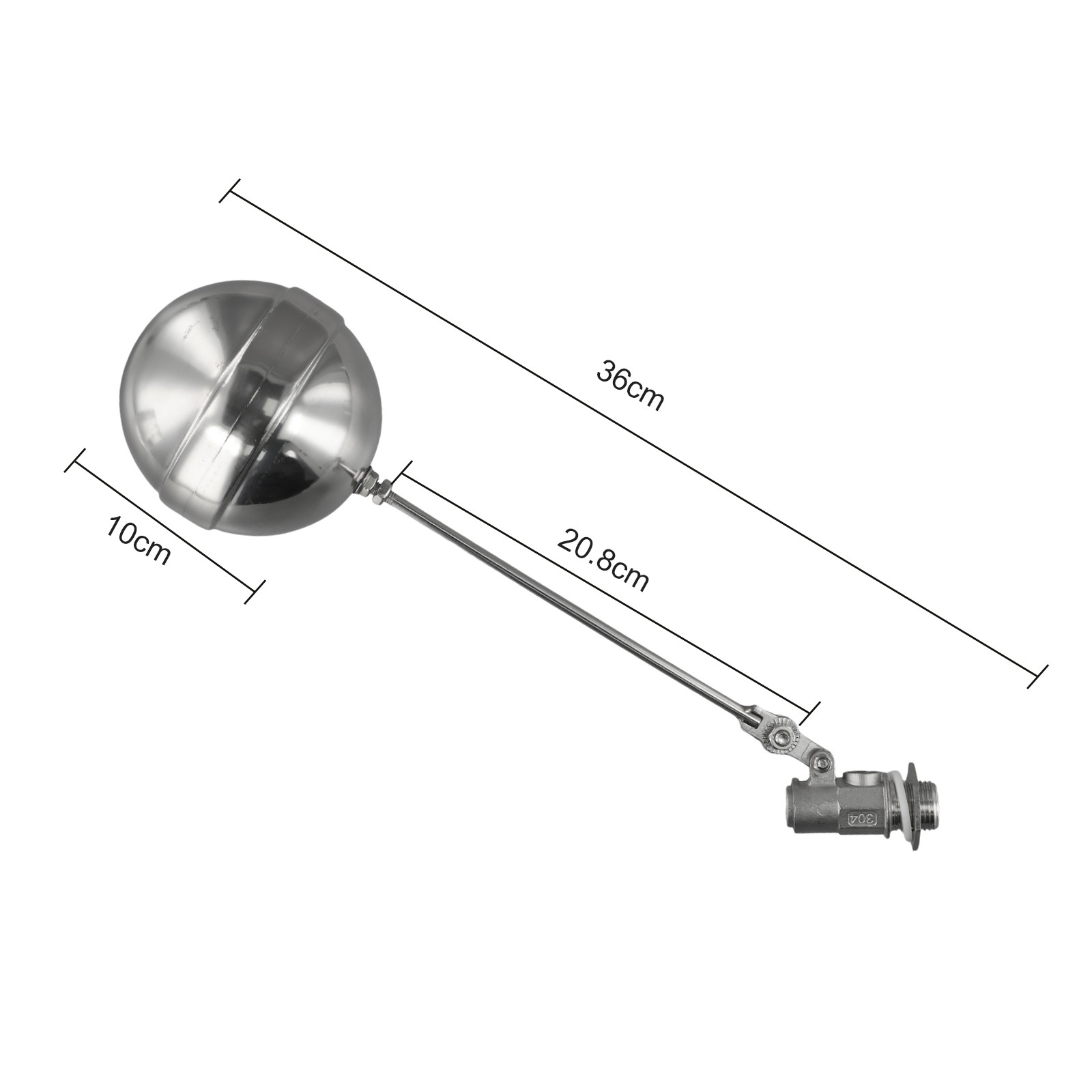 Cylindrical Stainless Steel Float Valve Suitable For Water Tank Management - Picture 29 of 50
