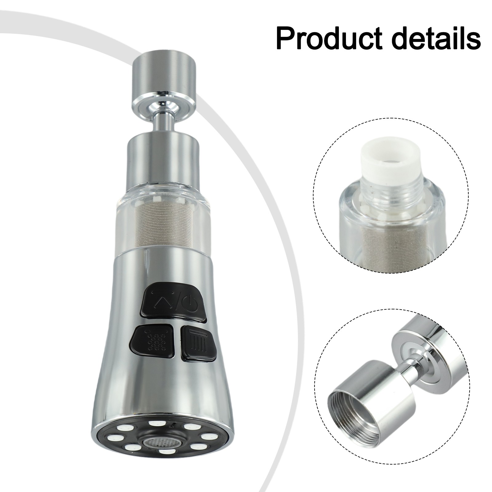 Advanced Kitchen Tap Extender Three Functionalities Designed for Everyday Tasks - Picture 27 of 38