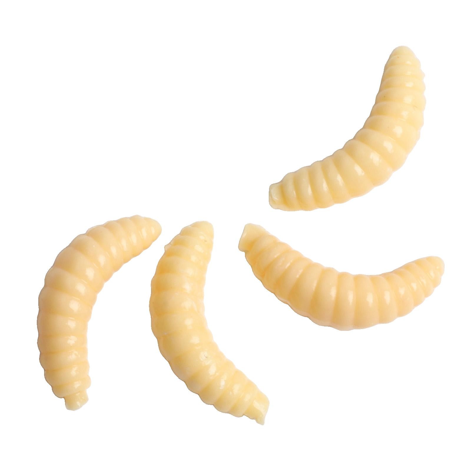 Fishing Lure Artificial Bait 50PCS Lifelike Soft Bait Worm Maggot