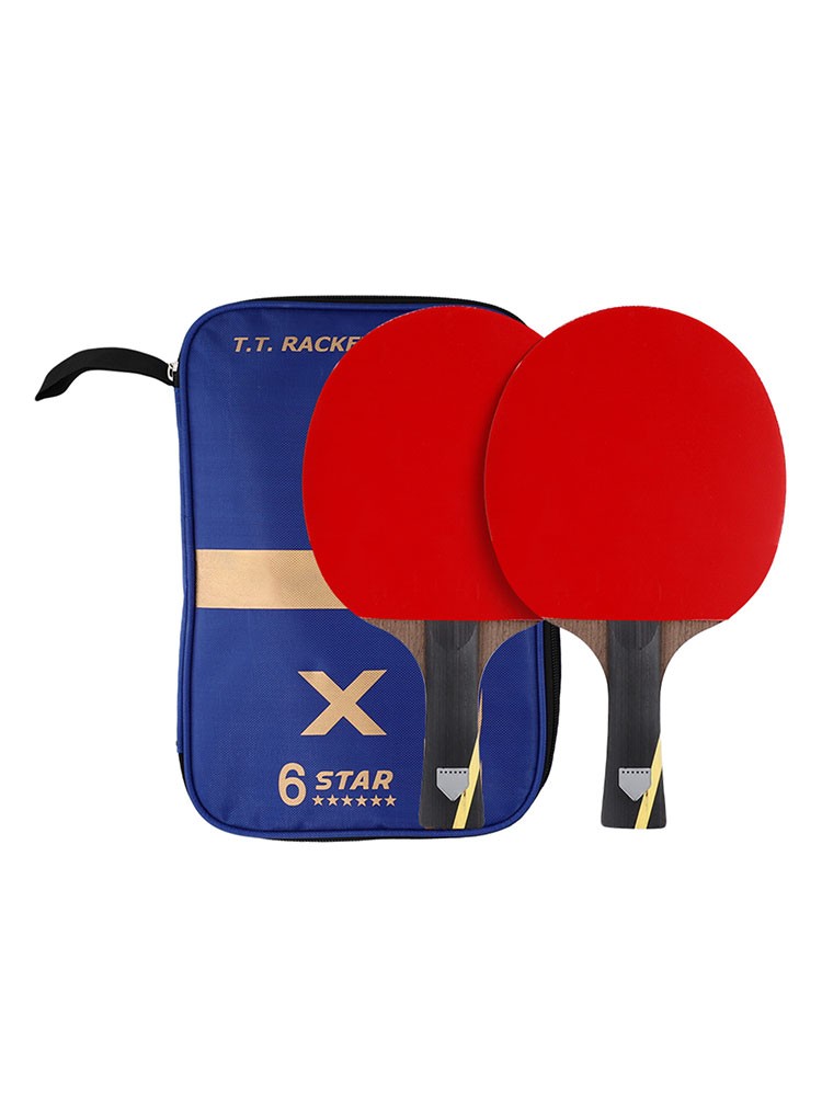 Set Paddle da Ping Pong Allenamento con Racchette in Fibra di Carbonio per Gioca - Foto 20 di 30