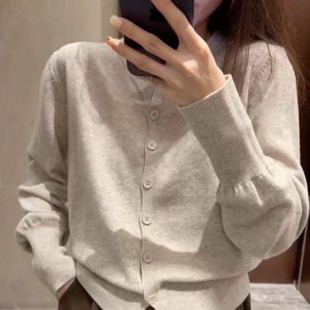 Loose Fit Cashmere Sweater Ideal for Spring Summer Autumn Winter Styles - Picture 11 of 23