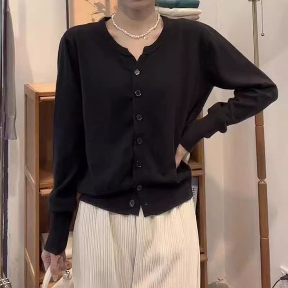 Loose Fit Cashmere Sweater Ideal for Spring Summer Autumn Winter Styles - Picture 10 of 23