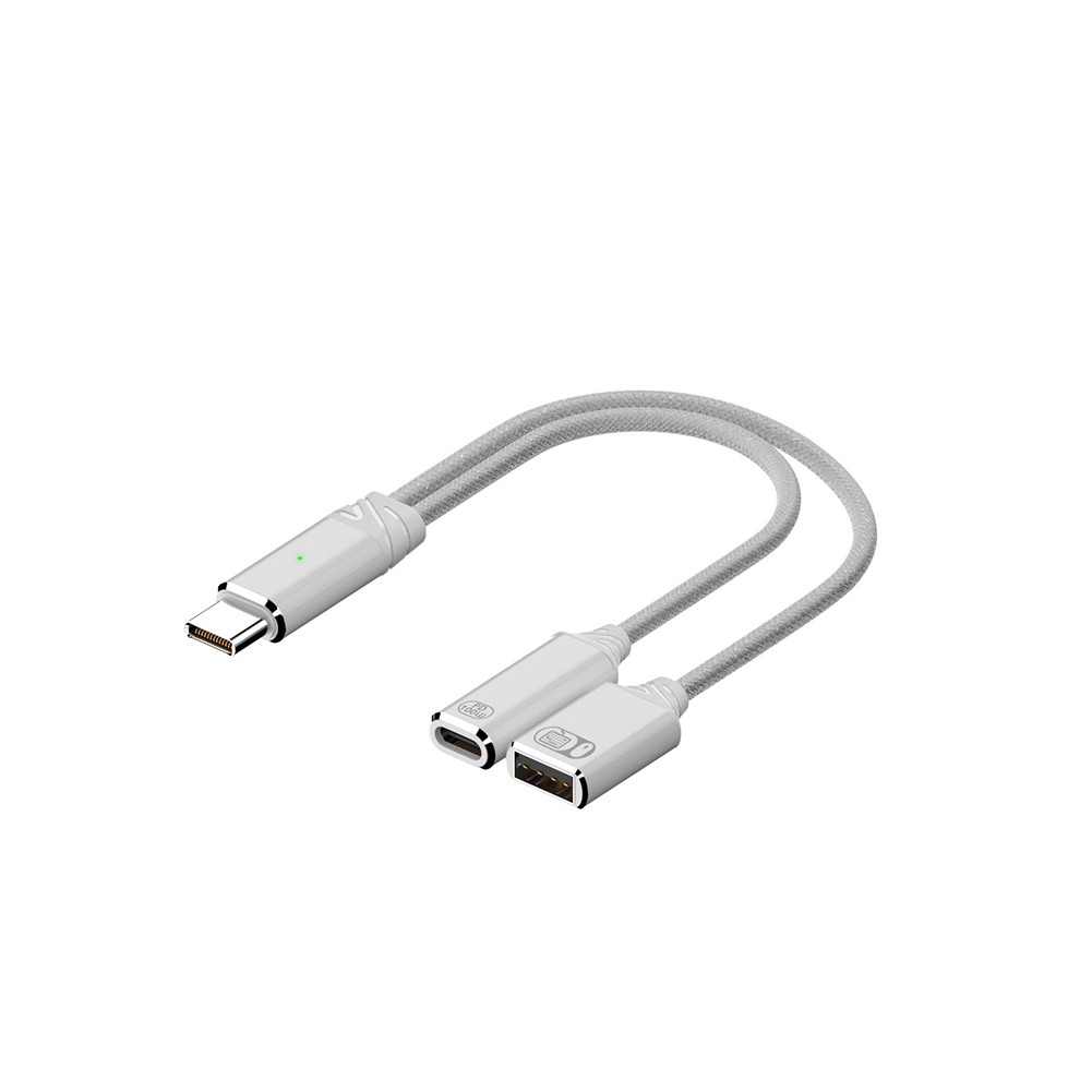 Adaptateur USB C OTG 100W Charge Rapide pour P��riph��riques USB C et P��riph��r - Photo 13/14