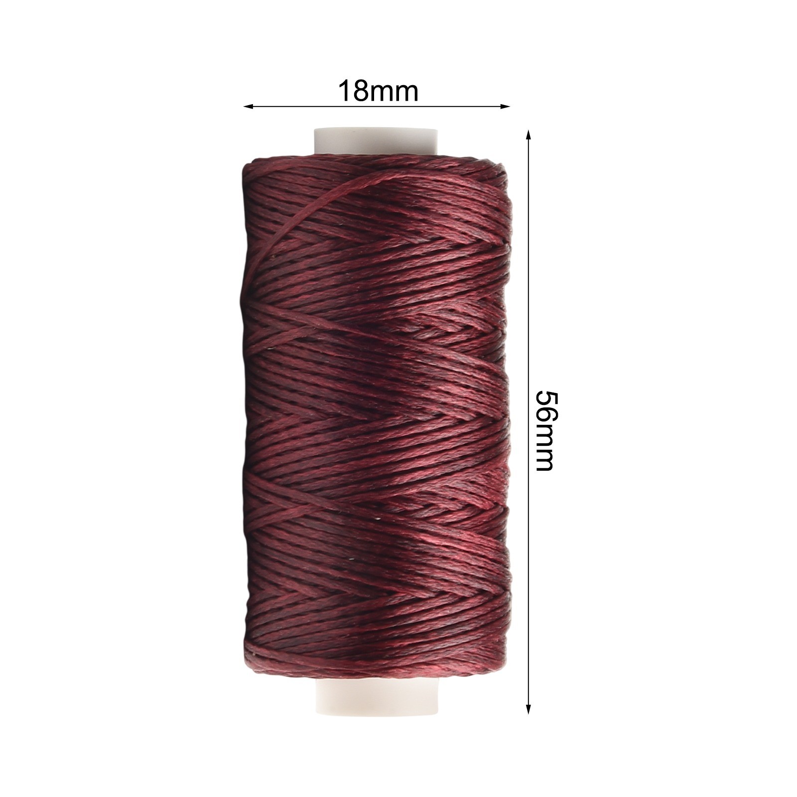 Versatile Waxed Sewing Line Thread for Leather Crafts 0 8mm Diameter 50M Length - Picture 26 of 36