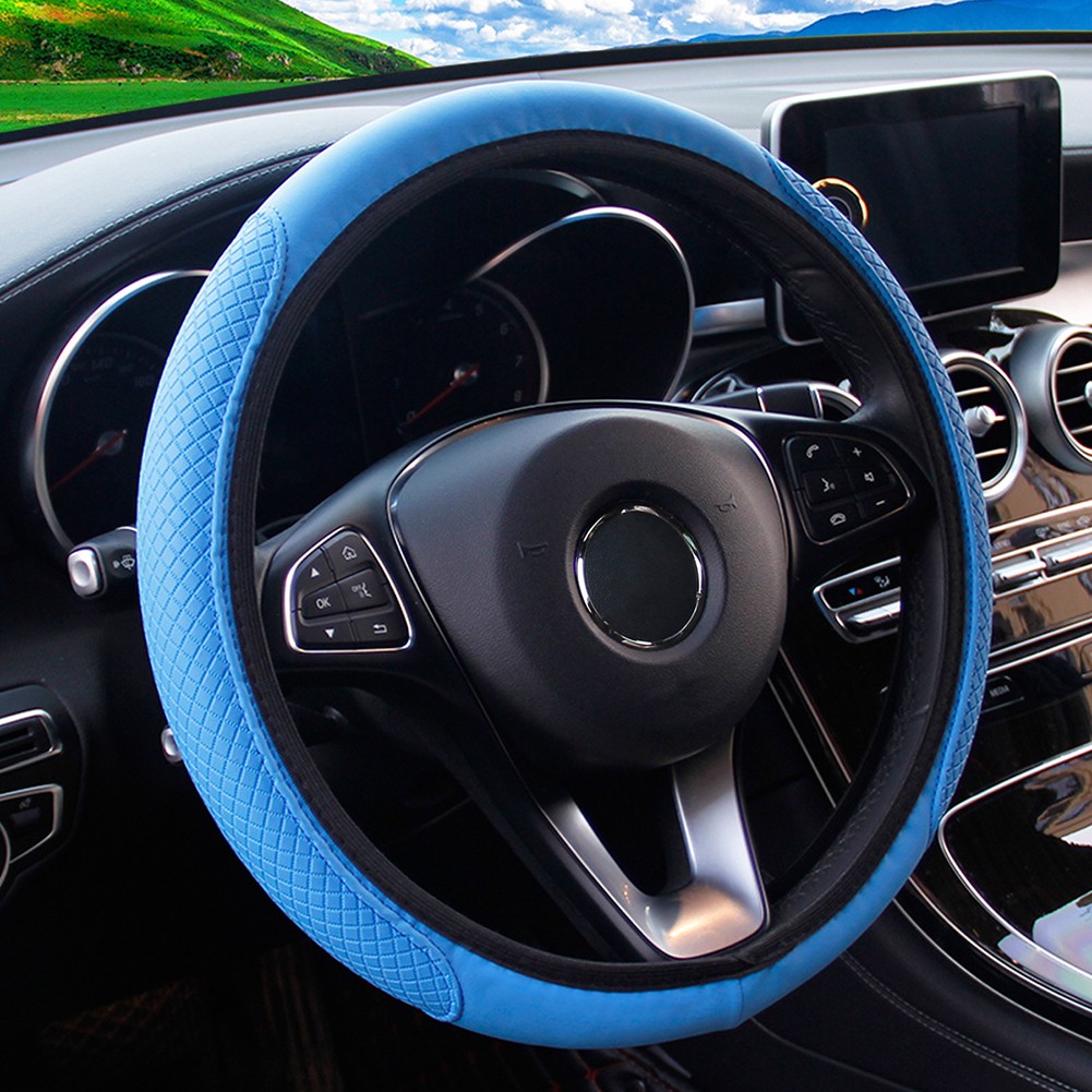 Ein Hauch von Luxus atmungsaktive rutschfeste Auto Lenkradbezüge verfügbar - Bild 17 von 26