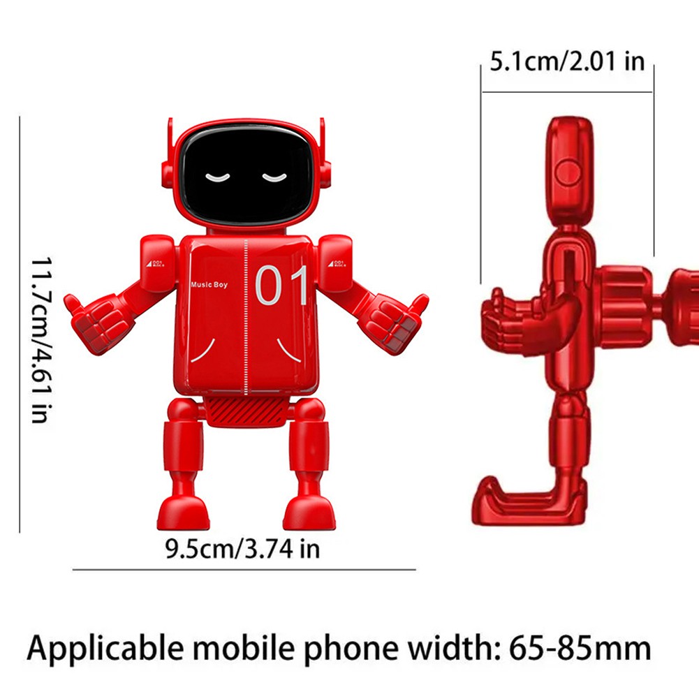 Fun et fonctionnel pour robot dessin animé pour support téléphone voiture pou - Photo 23 sur 28