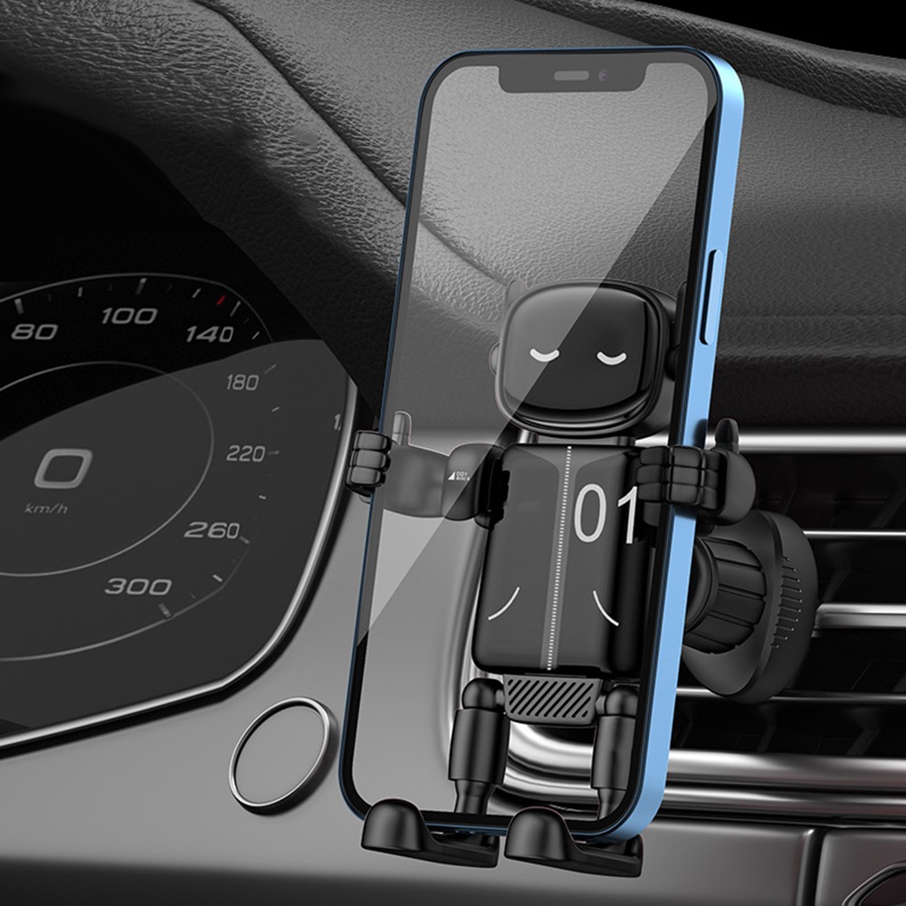 Fun et fonctionnel pour robot dessin animé pour support téléphone voiture pou - Photo 18 sur 28