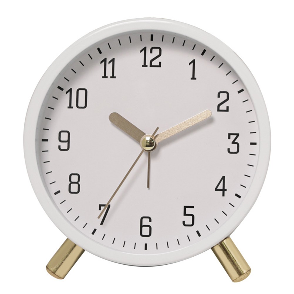 Stylish Quartz Alarm Clock Perfect for Any Room with Quiet Functionality