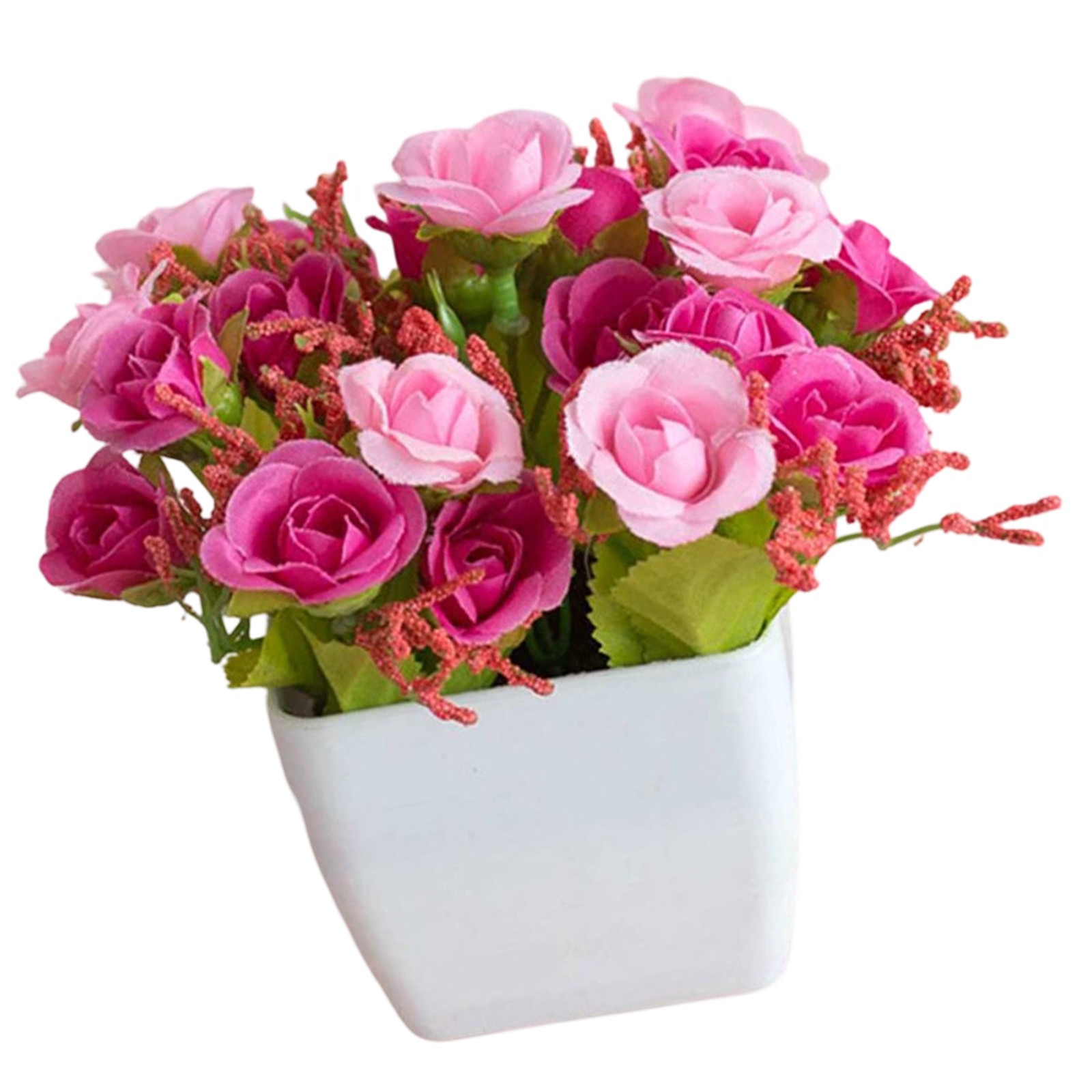 High Quality Potted Flower Fake Artificial Ornaments Outdoor Indoor Plant - Picture 12 of 22