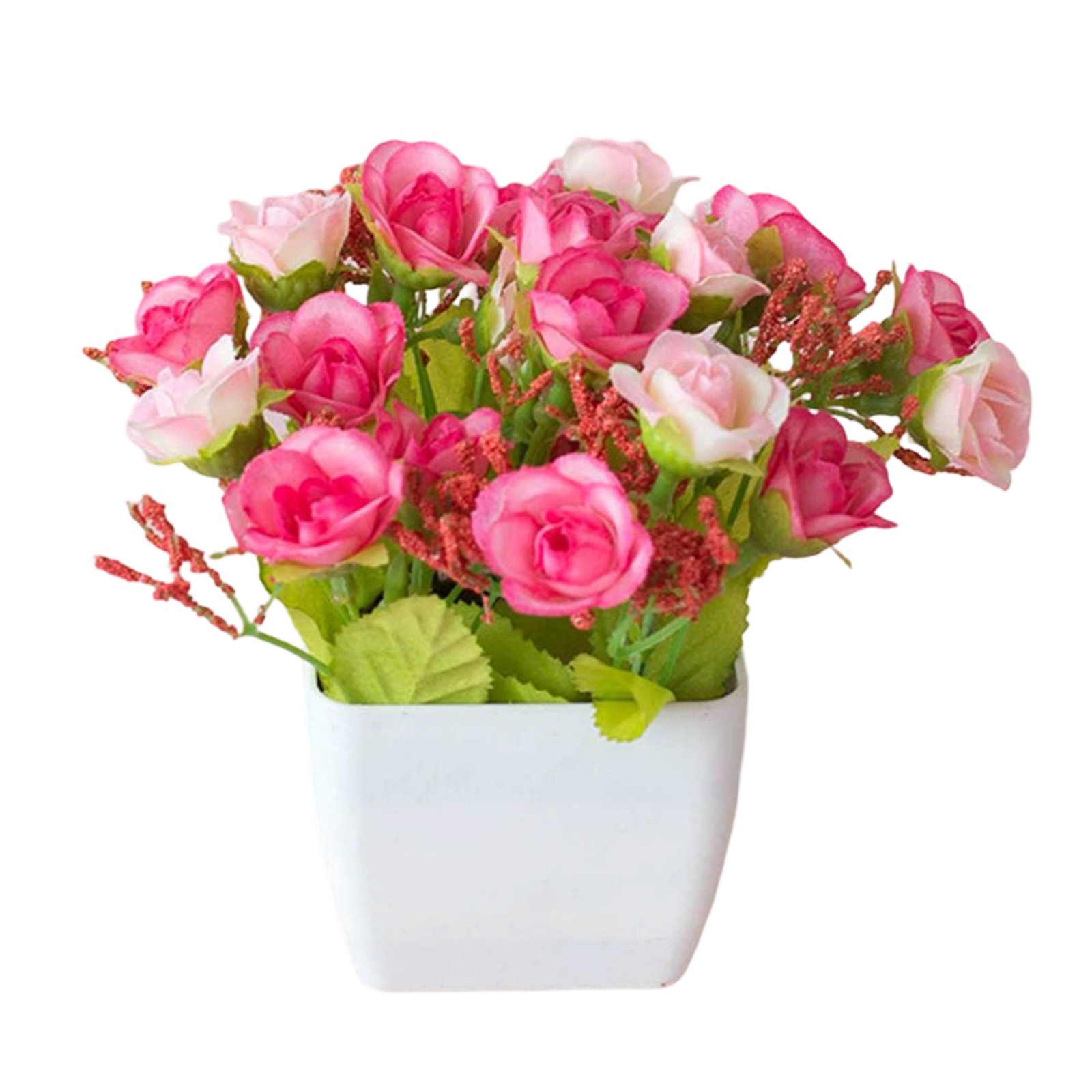 High Quality Potted Flower Fake Artificial Ornaments Outdoor Indoor Plant - Picture 19 of 22