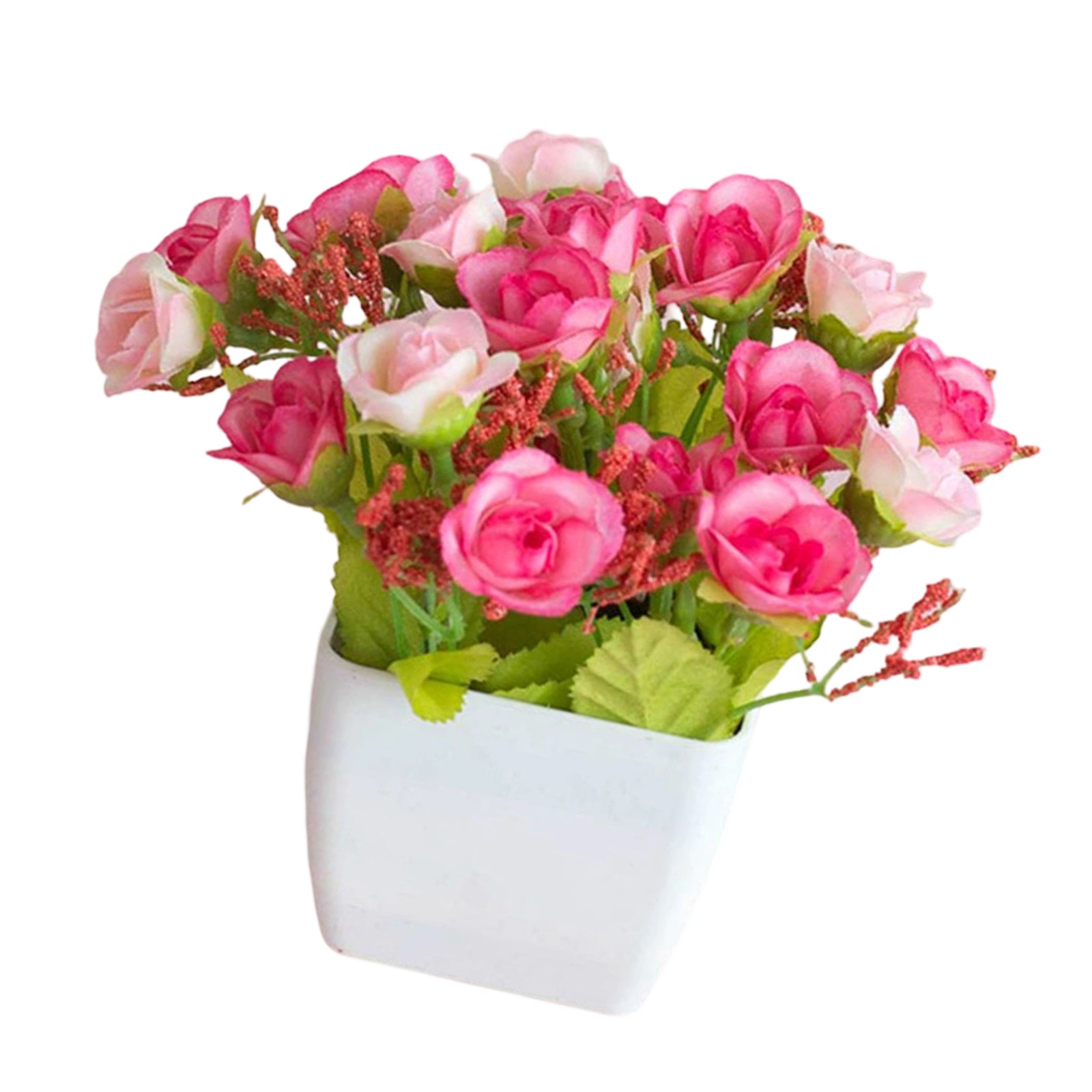 High Quality Potted Flower Fake Artificial Ornaments Outdoor Indoor Plant - Picture 18 of 22