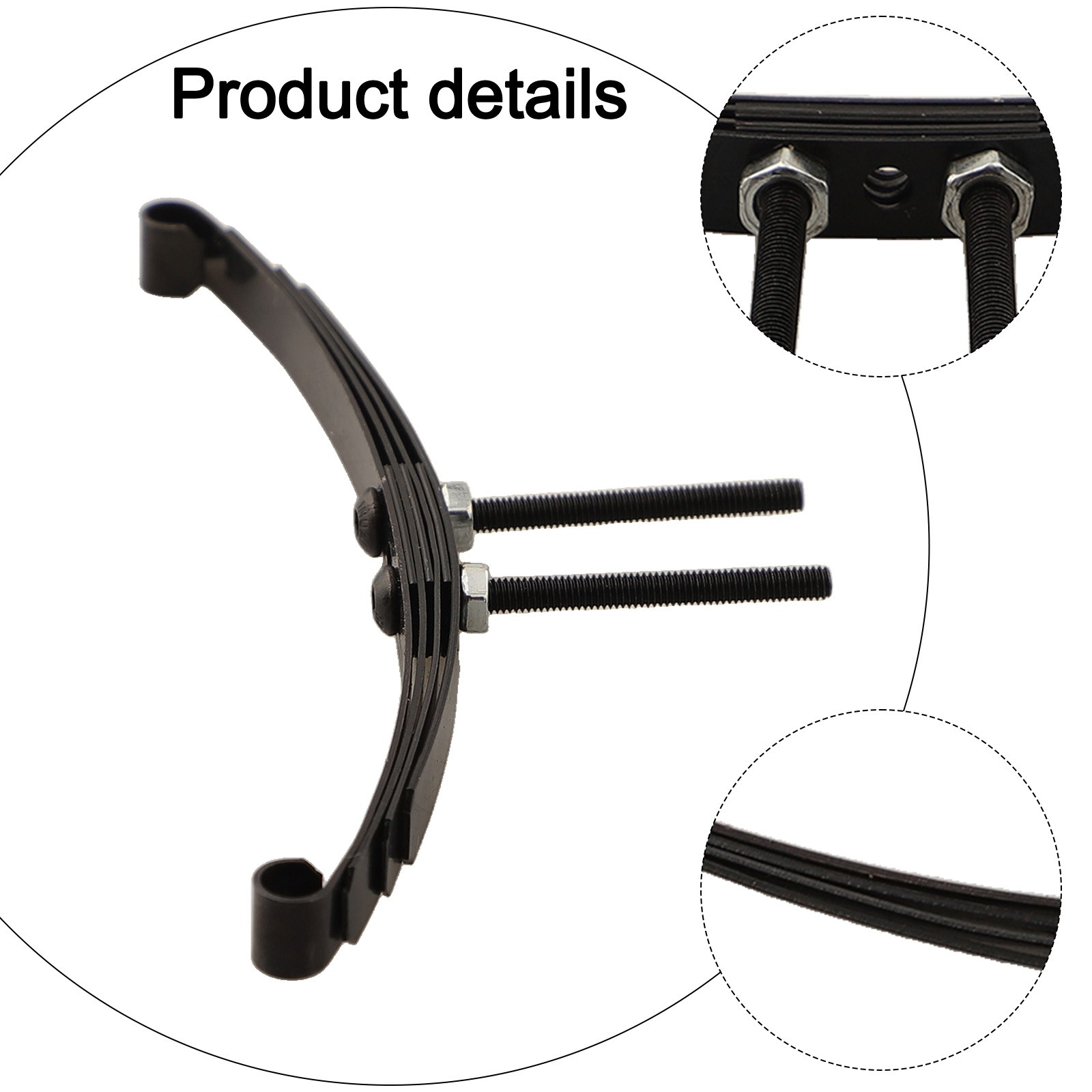 Aerodynamic Design Leaf Springs for Enhanced Load Capacity in For RC Trucks - Picture 27 of 52