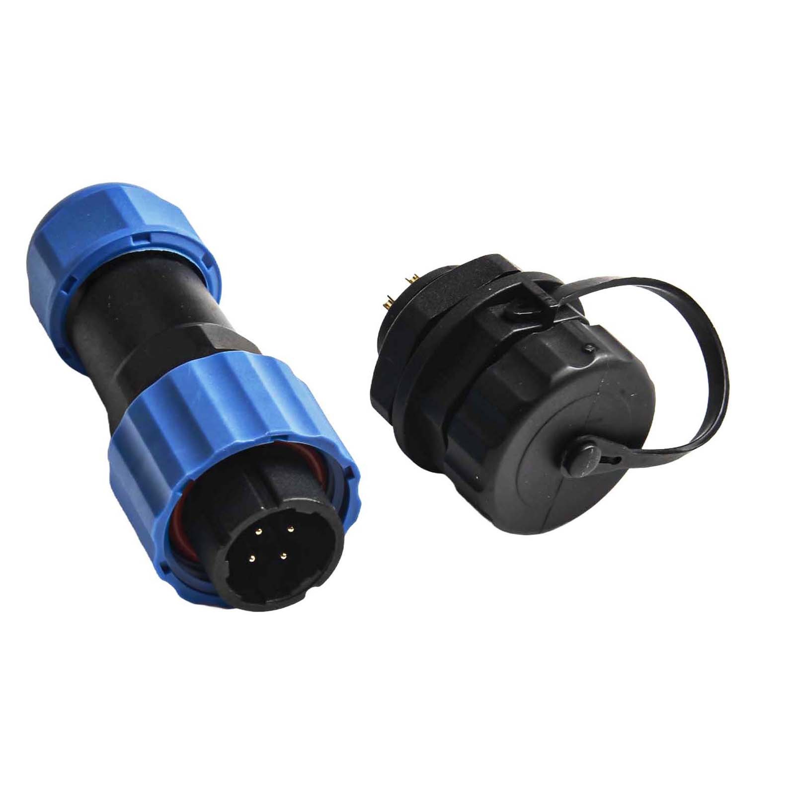 1pc SP16-Panel IP68-Waterproof-Plug Et Socket-Circular Connecteur De 2,3, 4,5, - Imagen 37 de 50