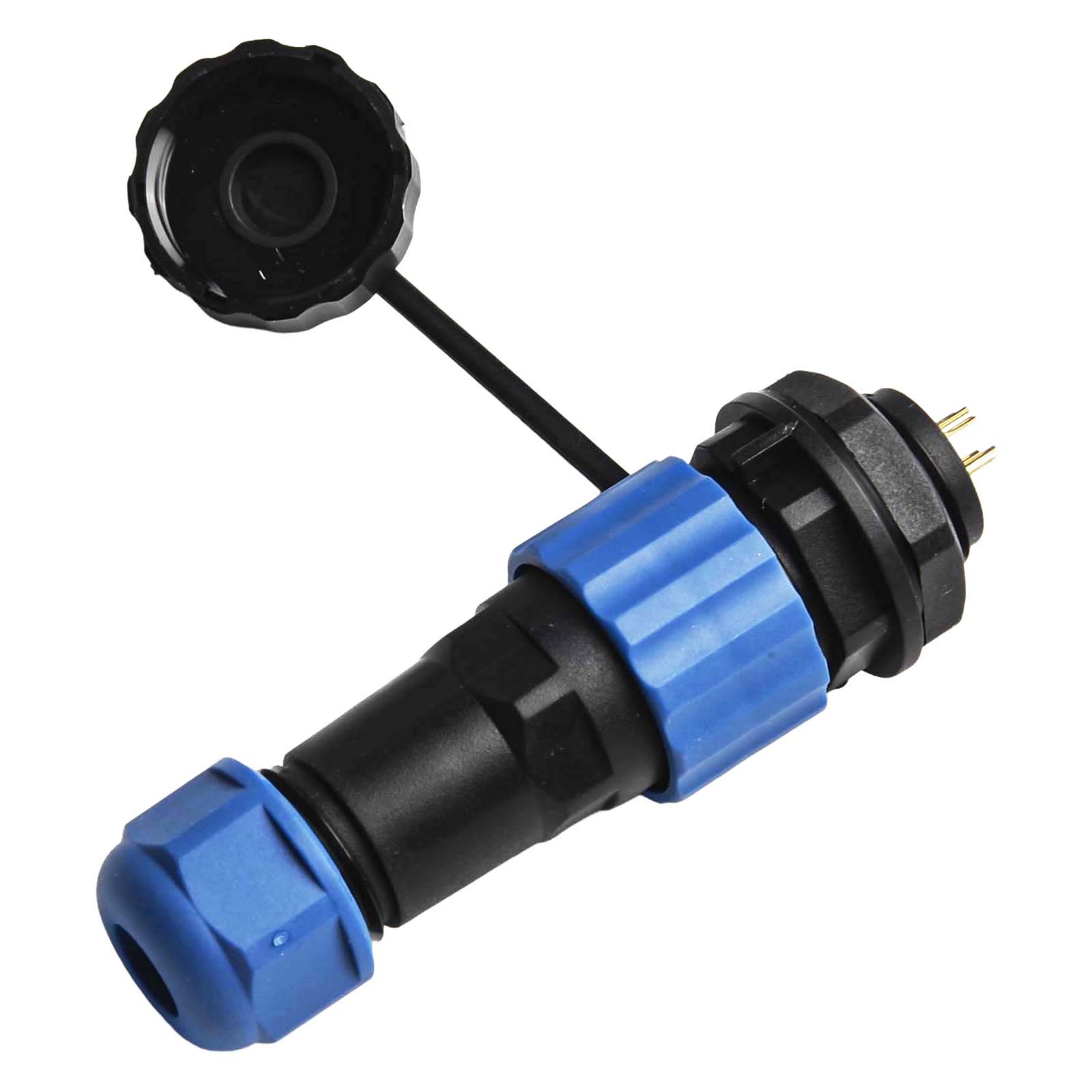 1pc SP16-Panel IP68-Waterproof-Plug Et Socket-Circular Connecteur De 2,3, 4,5, - Imagen 44 de 50