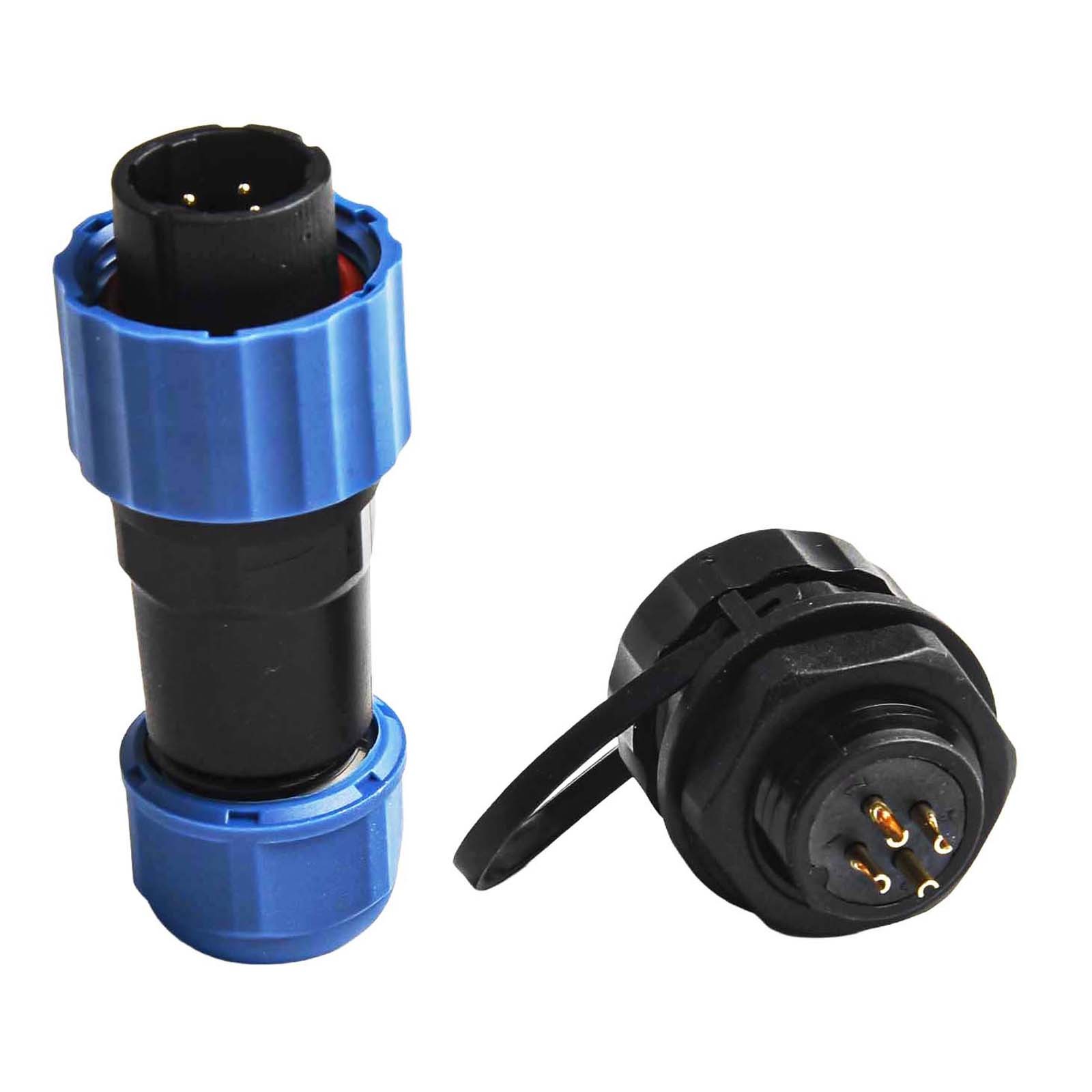 1pc SP16-Panel IP68-Waterproof-Plug Et Socket-Circular Connecteur De 2,3, 4,5, - Imagen 48 de 50