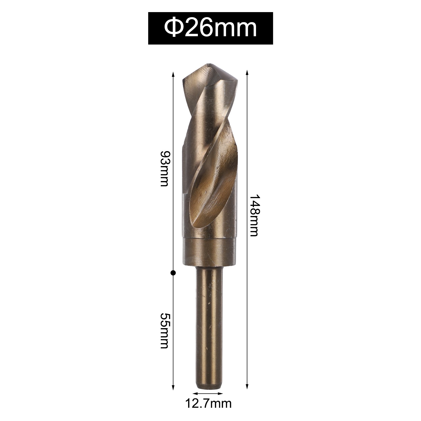 Quick Drilling Cobalt Drill Bit 21mm to 35mm for Hand and Bench Drills - Picture 45 of 78