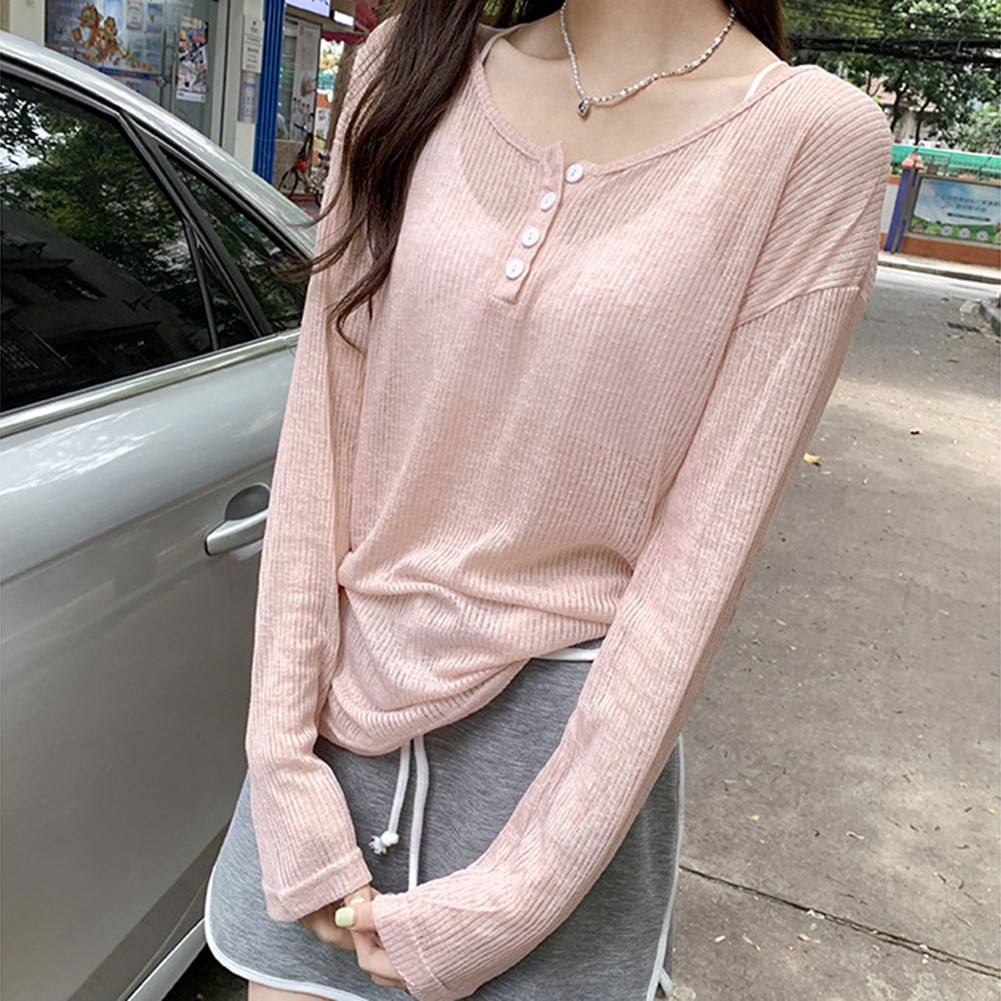 Sophisticated Lightweight See Through Top Designed for Women Daily Use - Picture 13 of 24