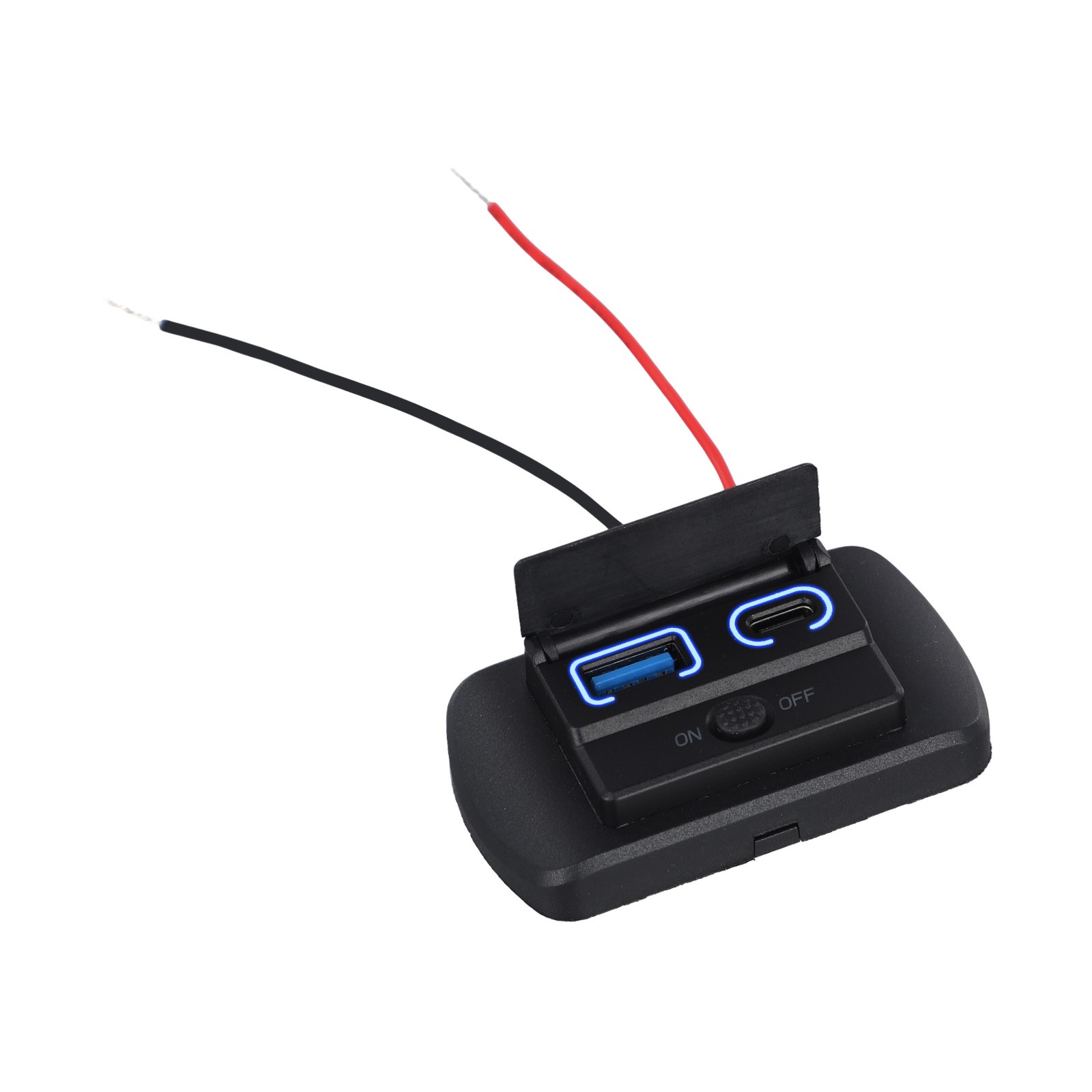 Support Panneau Chargeur Voiture USB 12V Design Élégant avec Double Options de - Photo 29 sur 40
