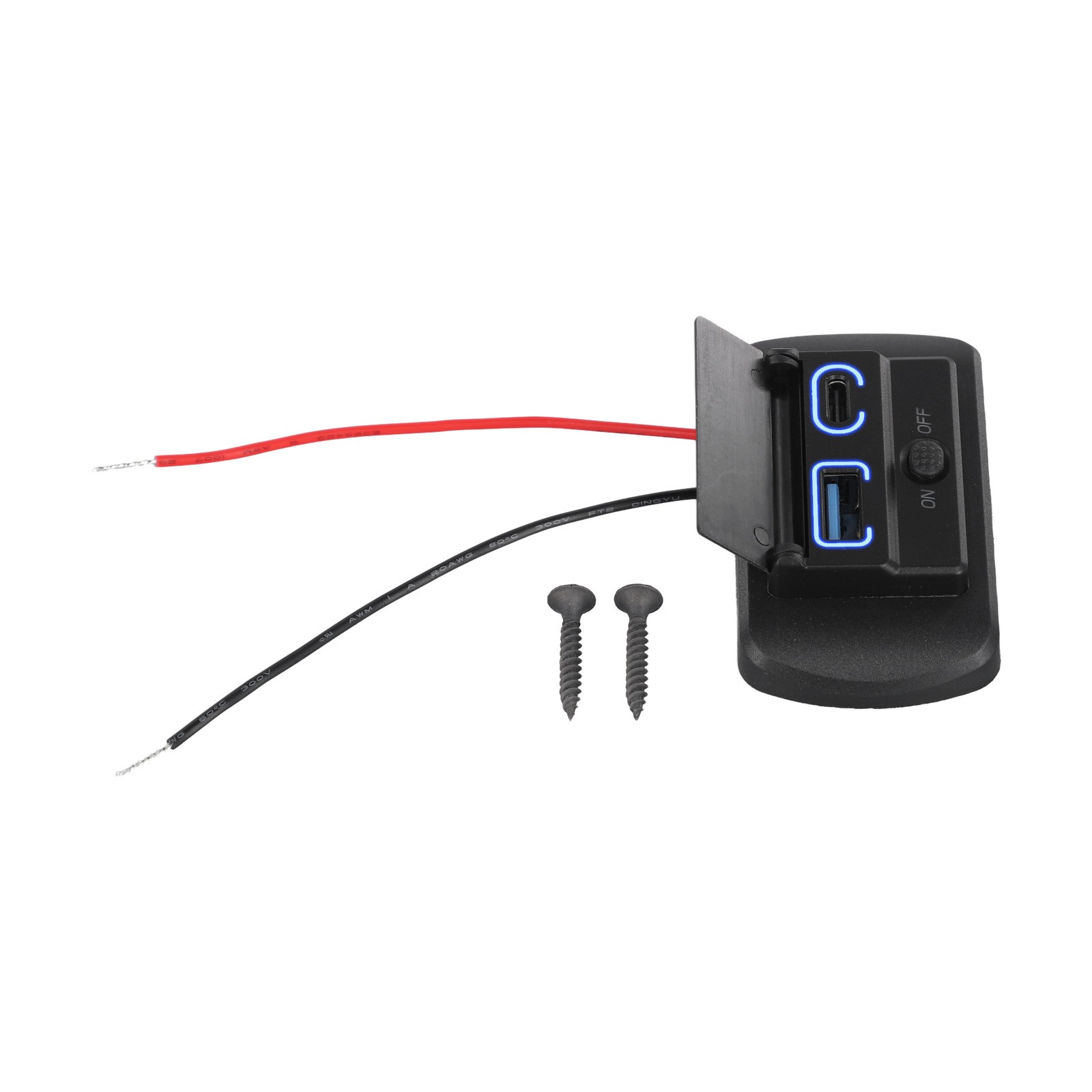 Support Panneau Chargeur Voiture USB 12V Design Élégant avec Double Options de - Photo 33 sur 40