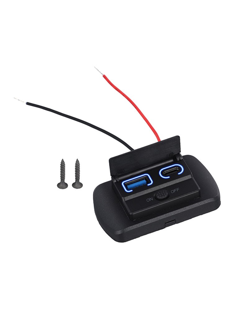 Support Panneau Chargeur Voiture USB 12V Design Élégant avec Double Options de - Photo 32 sur 40