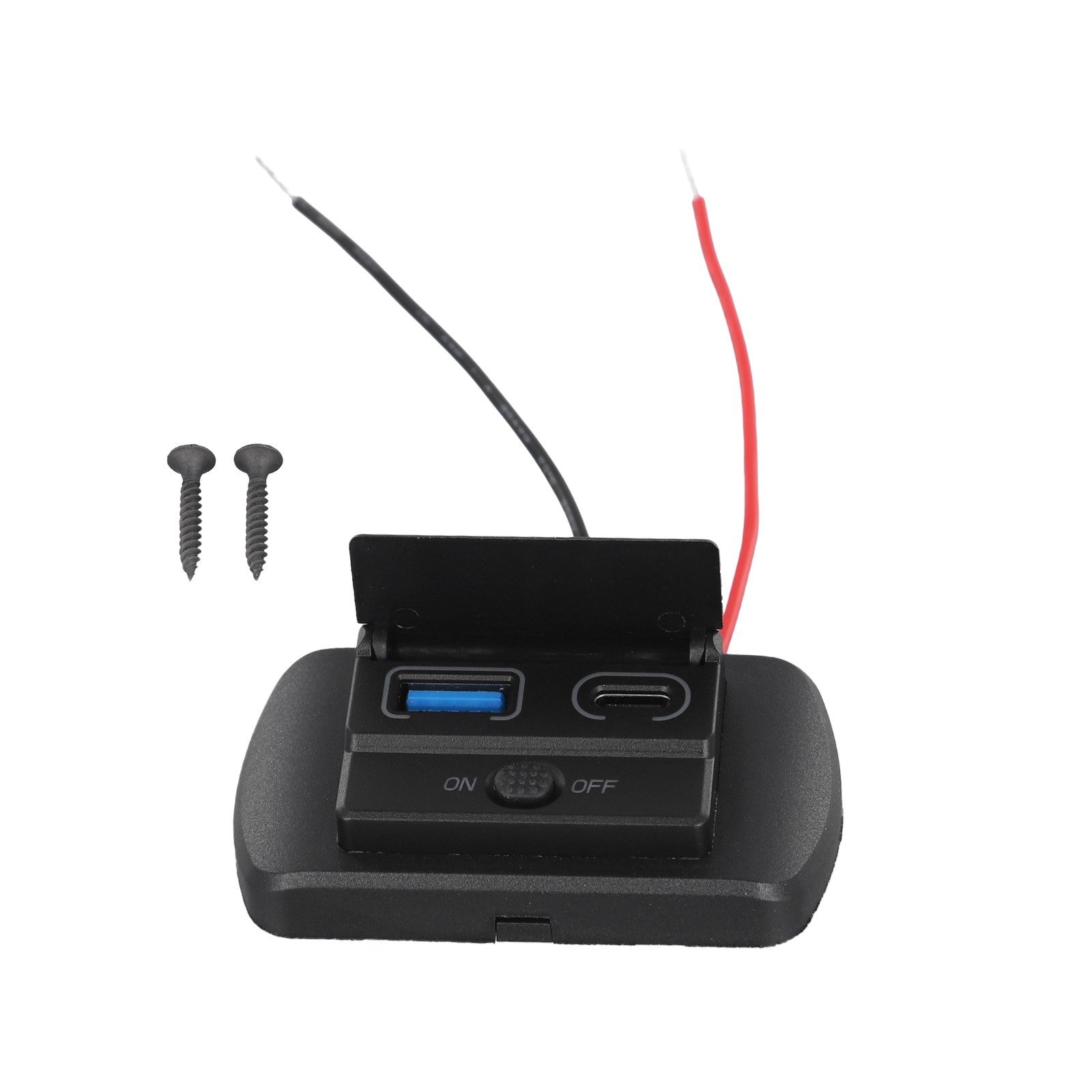 Support Panneau Chargeur Voiture USB 12V Design Élégant avec Double Options de - Photo 31 sur 40