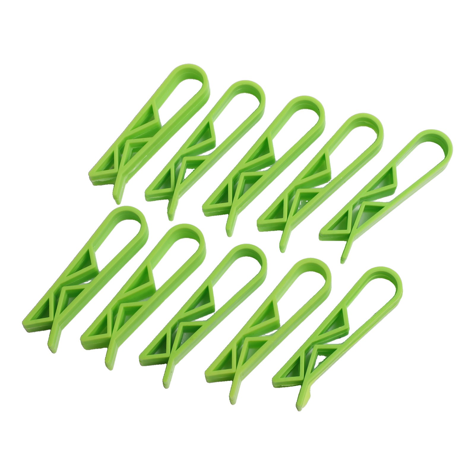 Juego de 4 10 soportes de clip de plástico resistente para asegurar bolsas de basura de cocina - Imagen 39 de 44