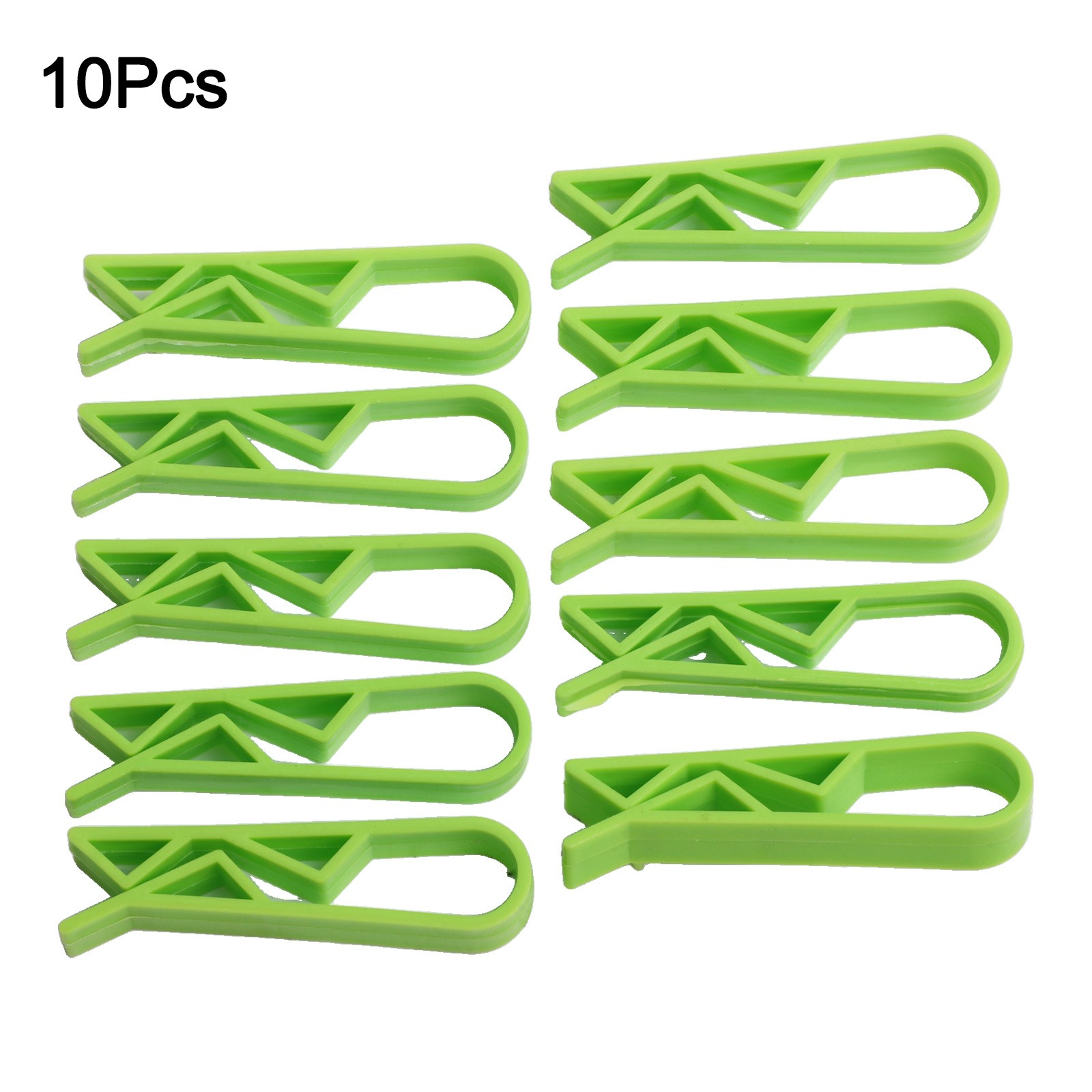 Juego de 4 10 soportes de clip de plástico resistente para asegurar bolsas de basura de cocina - Imagen 31 de 44