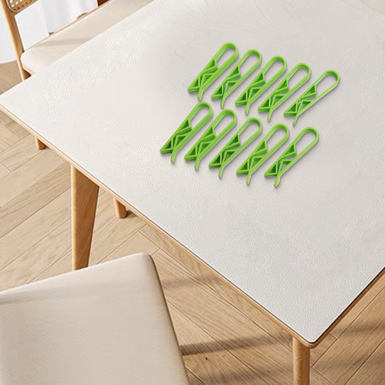 Juego de 4 10 soportes de clip de plástico resistente para asegurar bolsas de basura de cocina - Imagen 37 de 44