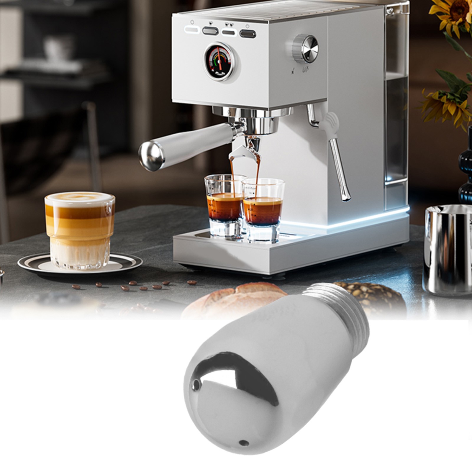 Für Gemilai Espressomaschine Zubehör Dampfdüse mit mehreren Löchern - Bild 44 von 67