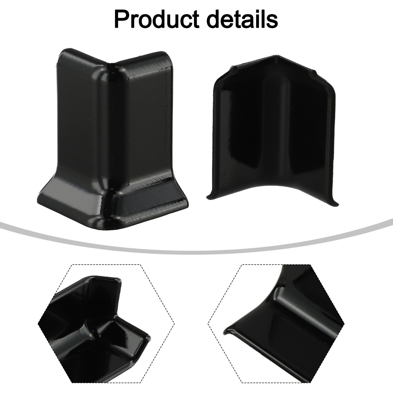 6 Pack Baseboard Corner Blocks for Easy Installation on 5 4 cm Heights - Picture 35 of 47