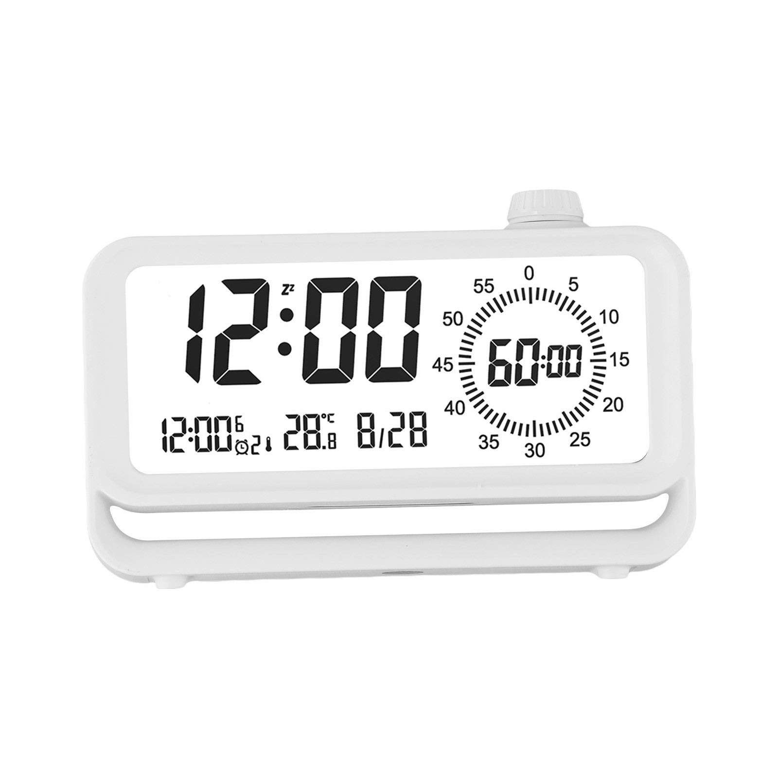 Multifunctional Electronic Clock with Timer Date and Temperature Display