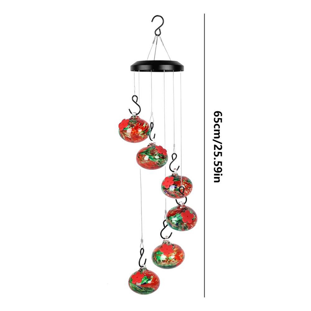 Sleek For outdoor Design Hanging Metal Hummingbird Feeders with Protection - Bild 19 von 28