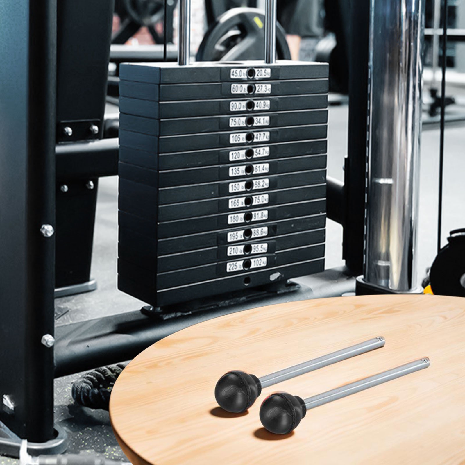 Gym Weight Stack Pins Set Heavy Duty Replacement for Fitness Equipment - Picture 21 of 31