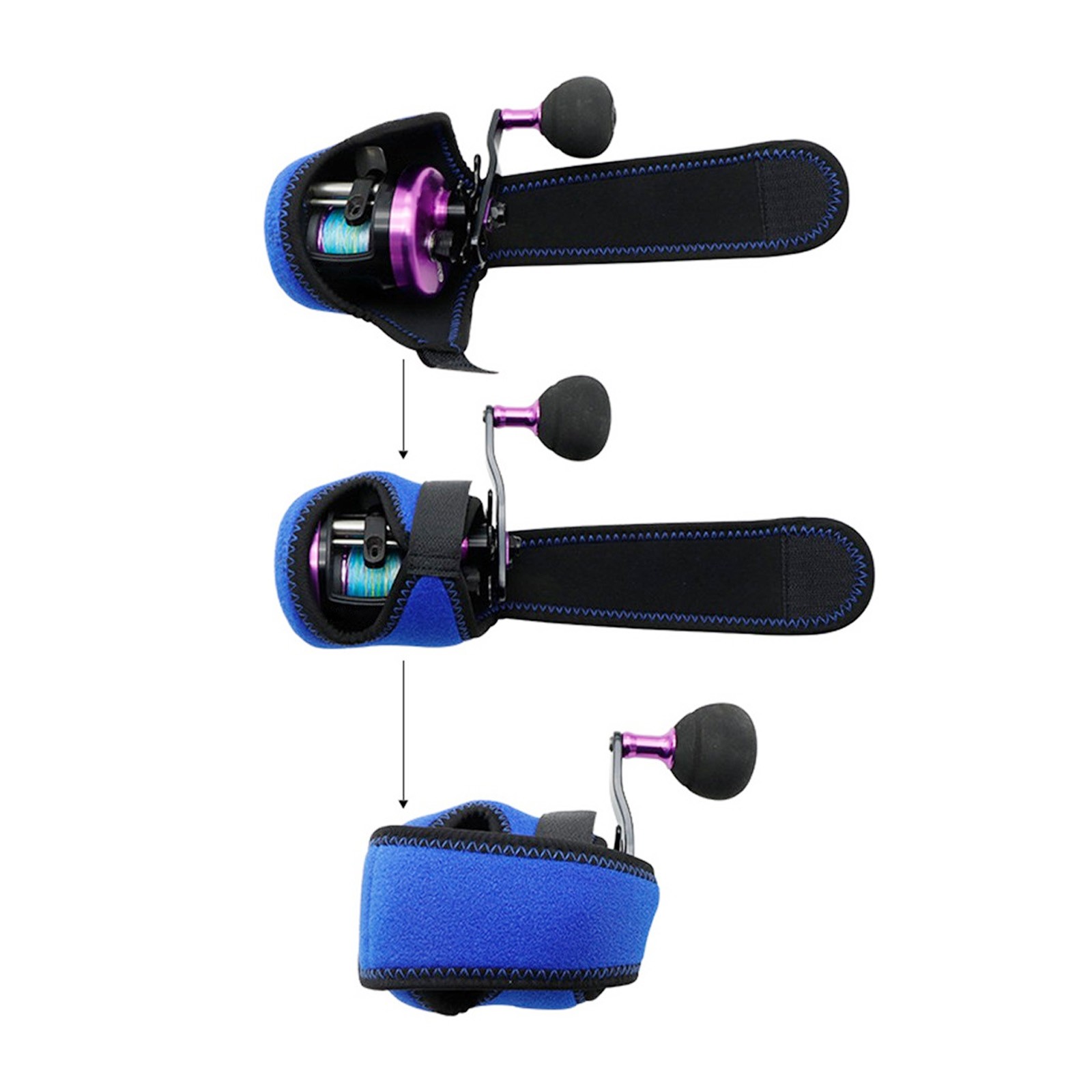 Sacoche de protection enrouleur bateau type roue tambour S/M/L ??tanche haute qu - Photo 19/33