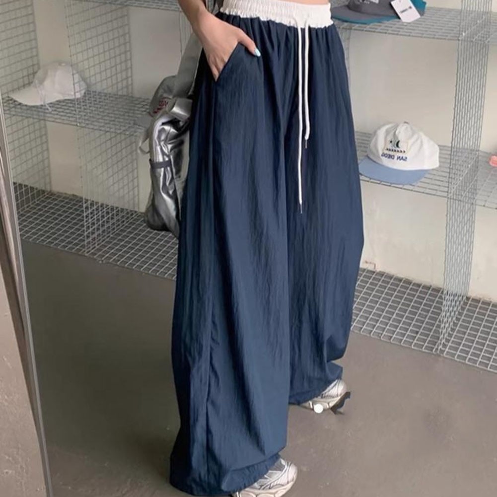 Damen Oversize Gestreifte Hose für Y2K Style Hip Hop Streetwear Look - Bild 16 von 62