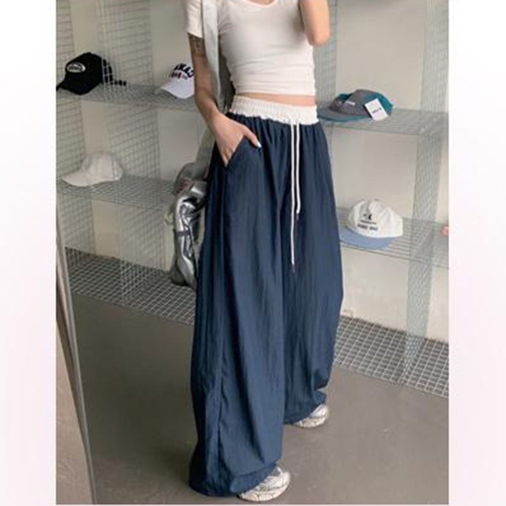 Damen Oversize Gestreifte Hose für Y2K Style Hip Hop Streetwear Look - Bild 22 von 62