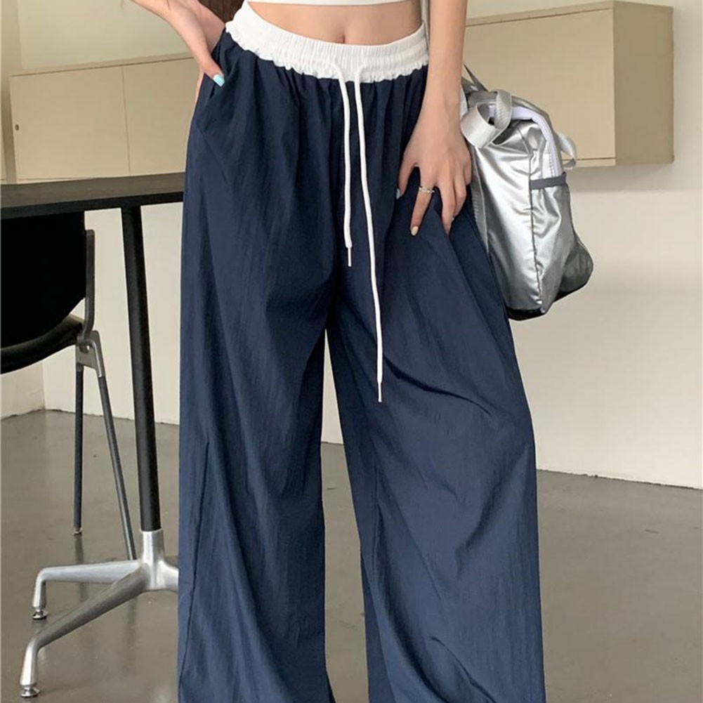 Damen Oversize Gestreifte Hose für Y2K Style Hip Hop Streetwear Look - Bild 21 von 62