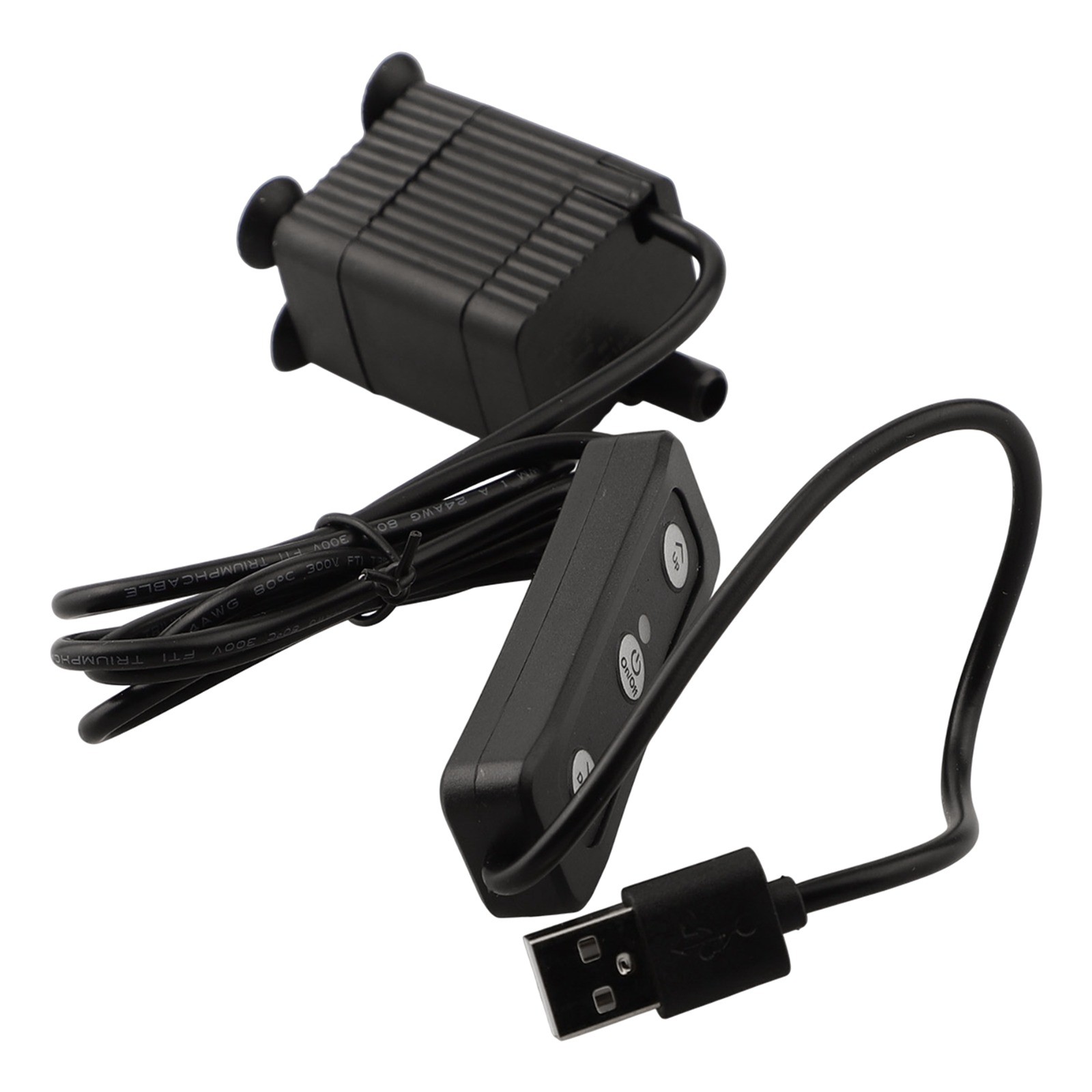 Pompe de fontaine mini USB efficace débit 120L/H avec conception facile liquidation dentretien