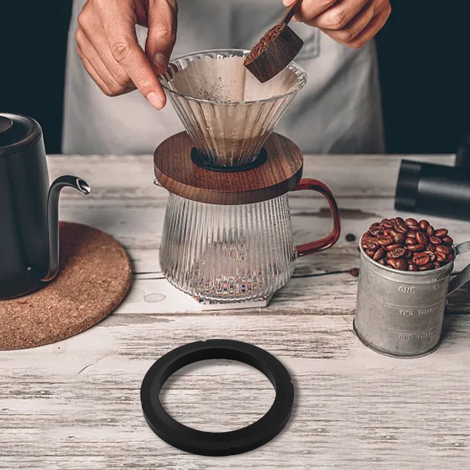 Perfekte Größe Kaffeegruppenkopfdichtung für GS3 FB70 GB5 PB Espressomaschine - Picture 16 of 32