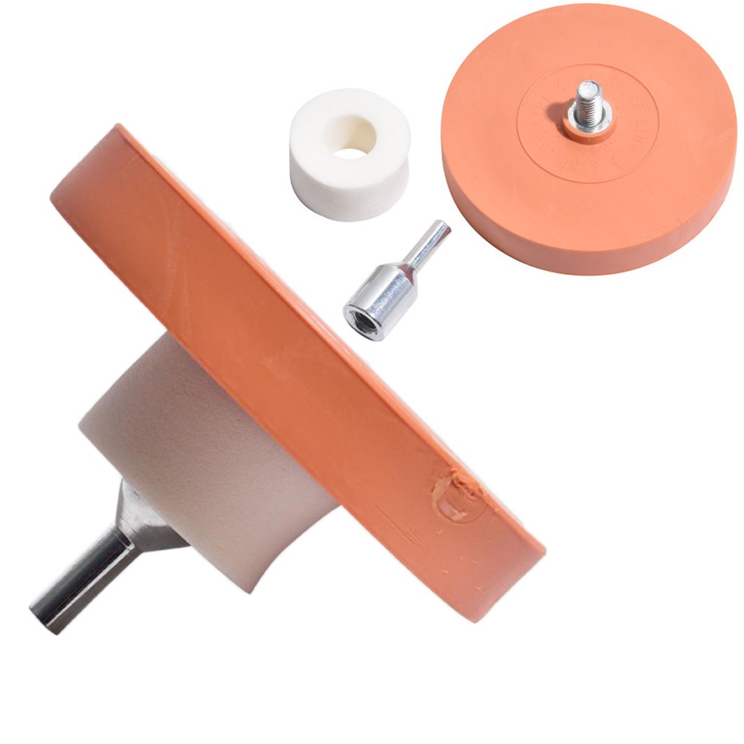 Pneumatic Rubber Eraser Wheel Designed for Fast and Effective Decal Removal