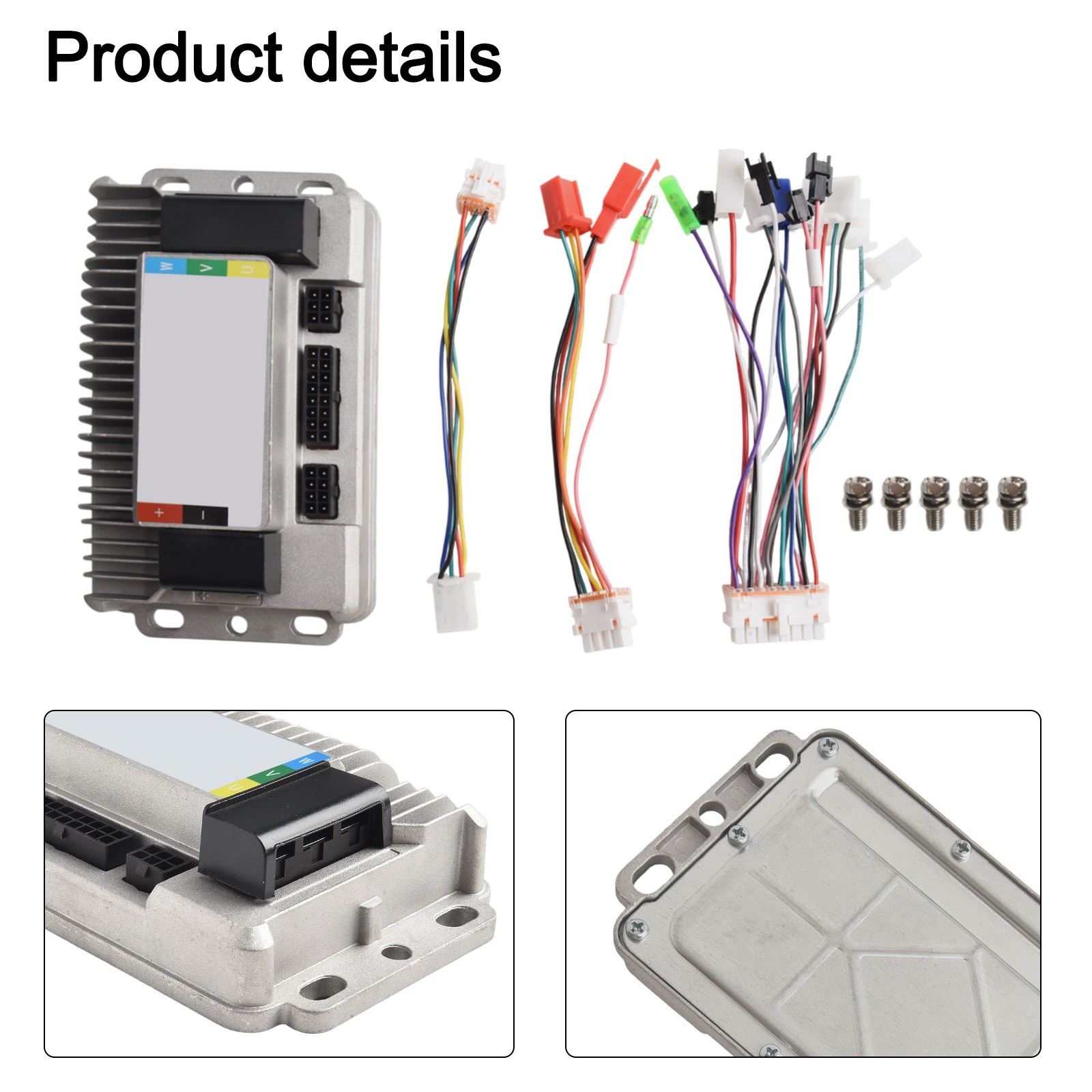 Powerful 1000W 3mode Sine Wave Controller for 48V60V72V Electric Vehicle Motors - Picture 40 of 49