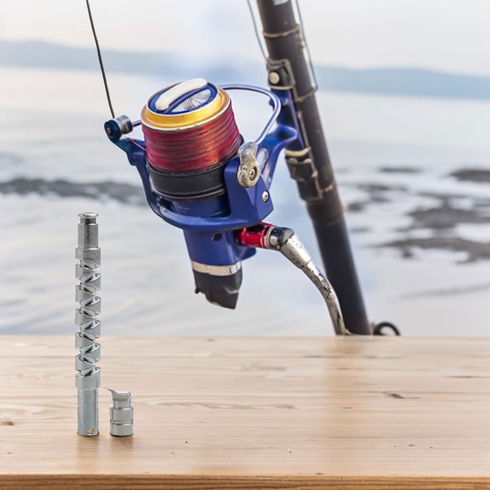 For ABU Fishing Reel Replacement Parts Halfmoon For spindle Twisted Shaft Set - Picture 18 of 28